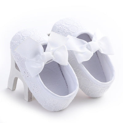 Zapatos Infantiles con Moño - Colores Sólidos - Image 3