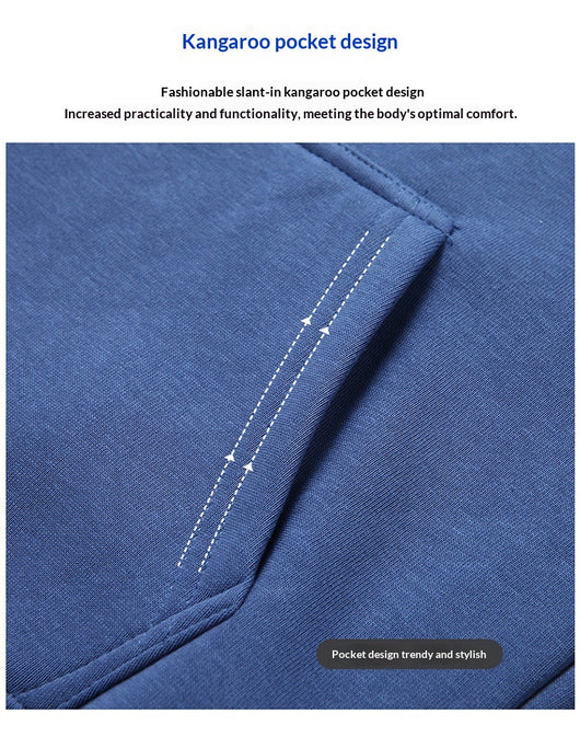 Cardigan Hoodie Holgado para Hombre - Perfecto para Otoño e Invierno - Image 13
