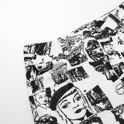 Pantalones Hipster con Estampado Cómics Urbano - Image 18