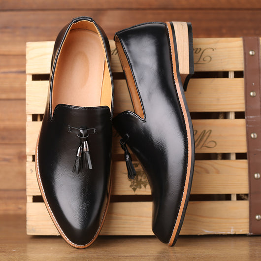 Zapatos Formales Británicos de Punta Fina para Hombre - Image 4