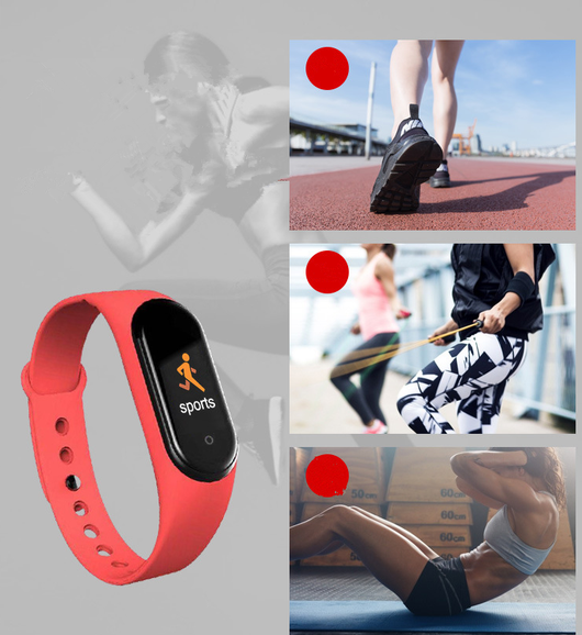 Pulsera Inteligente con Pantalla a Color Compatible - Image 9