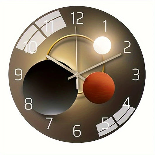 Reloj de Pared de Cristal Templado Silencioso para Sala - Image 17