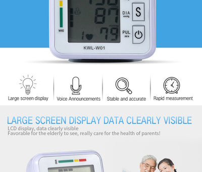 Tensiómetro Digital de Muñeca Automático - Monitor de Presión Arterial - Image 15