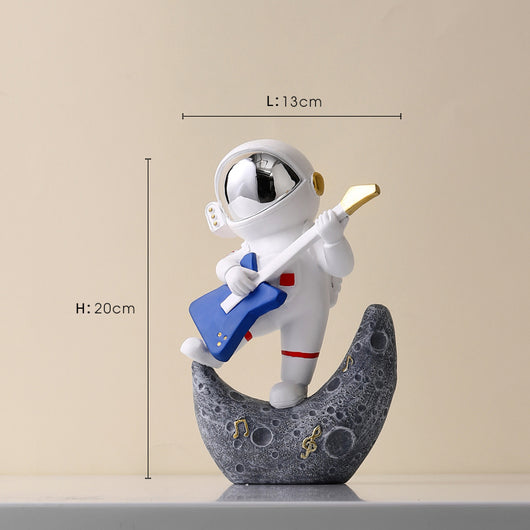 Figuras Decorativas Nórdicas de Astronauta en Resina - Image 3
