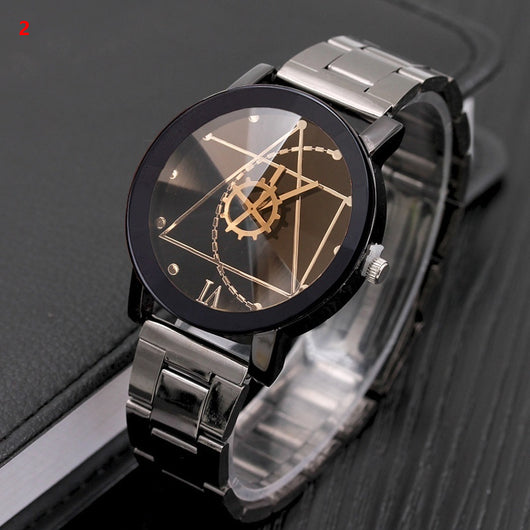 Reloj de Pareja Brújula Acero Inoxidable - Diseño Unisex Moderno - Image 9