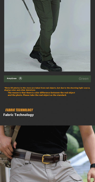 Pantalones Tácticos Transpirables de Secado Rápido con Bolsillos - Image 25
