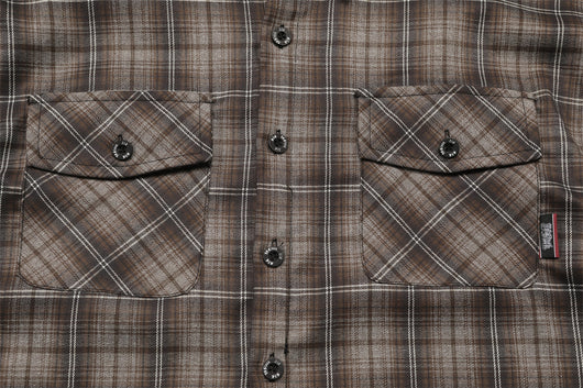 Camisa Cuadros con Bordado de Letras - Corte Holgado y Solapa Clásica - Image 14