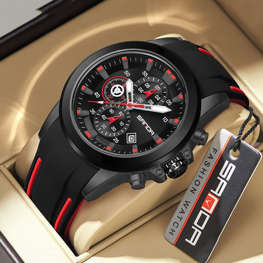 Reloj de Negocios Fashion Calendar para Hombre
