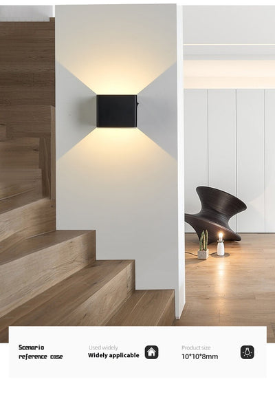 Lámpara de Pared Minimalista para Dormitorio en Aleación - Image 22