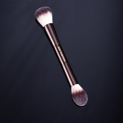 Brocha Doble para Maquillaje - Corrector y Polvo Profesional - Image 4