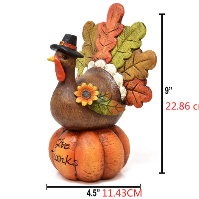 Figuras Decorativas de Pavo Real para Mesa - Adornos Navideños en Resina - Image 6