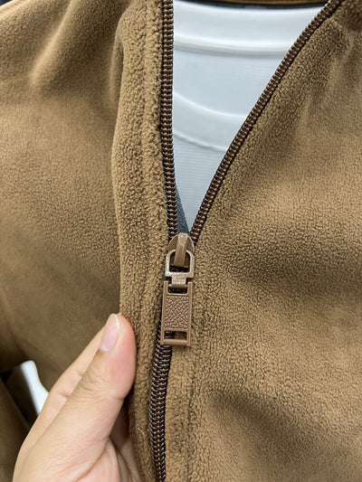 Abrigo Polar Térmico con Cuello Alto y Cierre de Cremallera para Hombre - Image 18