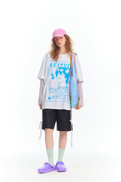 Playera Estampada con Diseños Animados para Hombre y Mujer - Image 12