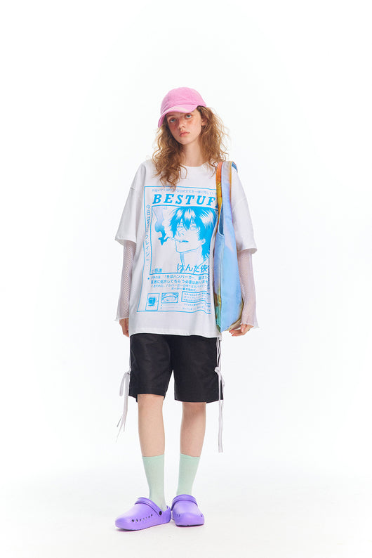Playera Estampada con Diseños Animados para Hombre y Mujer - Image 12