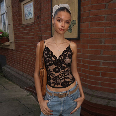 Camisola Sensual con Encaje Transparente - Image 33
