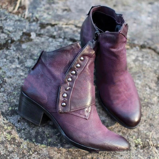 Botas Martin con Tacón Robusto y Tachuelas - Image 11