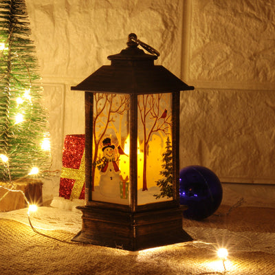 Decoración Navideña LED - Papá Noel y Muñeco de Nieve Iluminado - Image 26