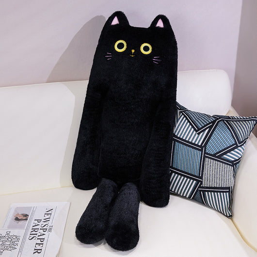 Almohada Gato Alargada para Dormir - Peluche de Apoyo para Piernas Tamaño Grande - Image 5