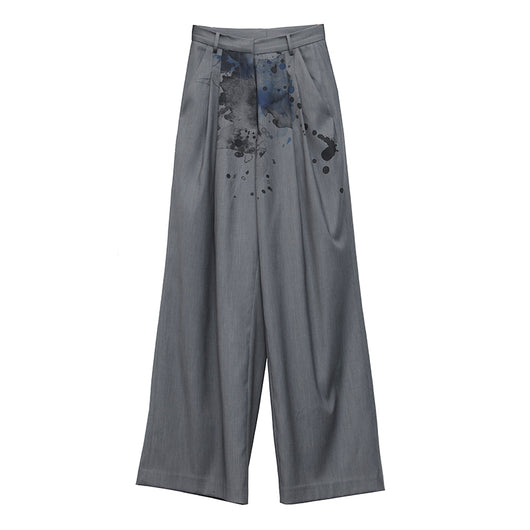 Pantalones de Vestir Casual con Estampado Tinta - Image 4