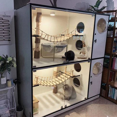 Mueble Felino Mural en Madera de Pino - Image 10