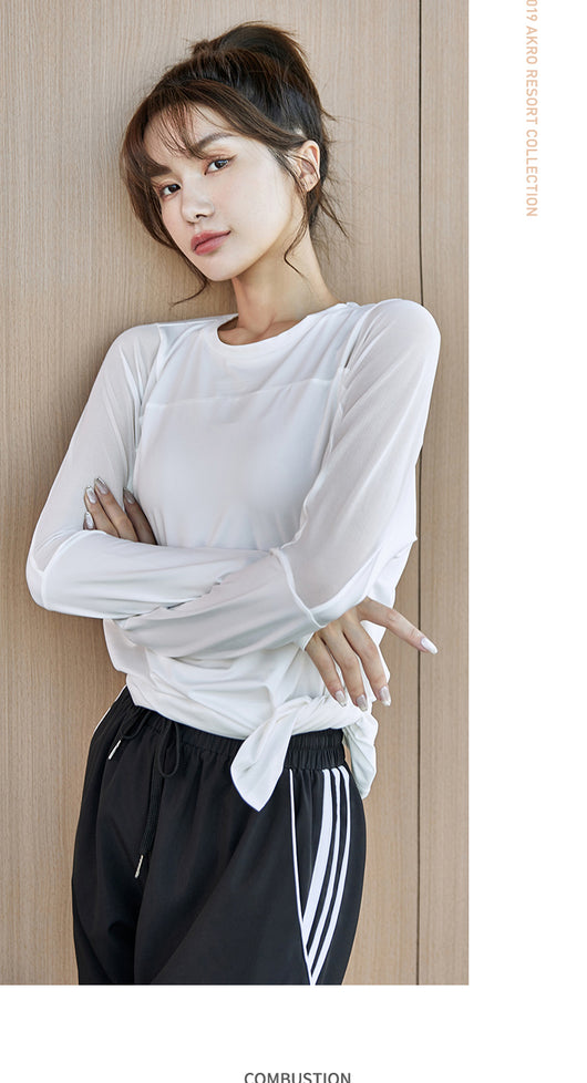Blusa Deportiva de Manga Larga Transpirable y Secado Rápido - Image 13