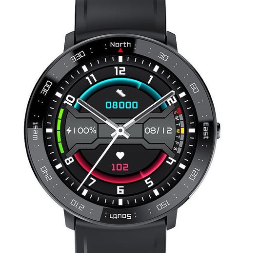 Pulsera Inteligente Deportiva con Monitor de Frecuencia Cardíaca, Presión Arterial y Oxígeno