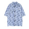 Camisa de Manga Corta Tie-Dye Tinta para Hombre
