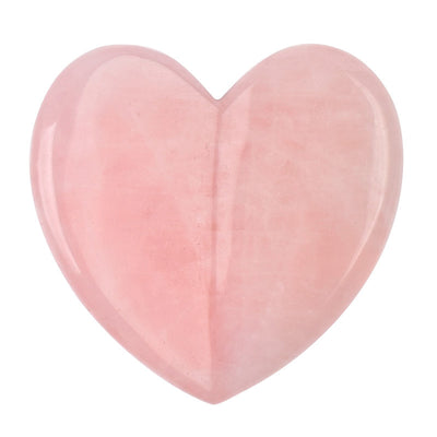 Herramienta Gua Sha de Cuarzo Rosa Natural para Masaje Facial y Corporal - Image 9