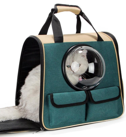 Mochila Transportadora Espaciosa para Perros y Gatos - Bolsa de Viaje Premium - Image 4
