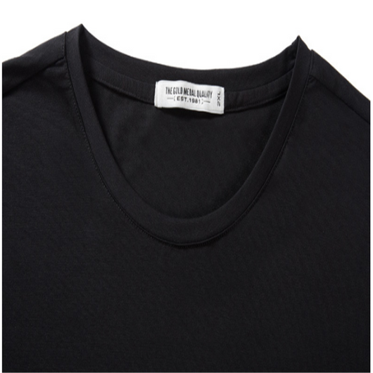 Camiseta Manga Corta Estampado Relieve para Hombre - Image 8
