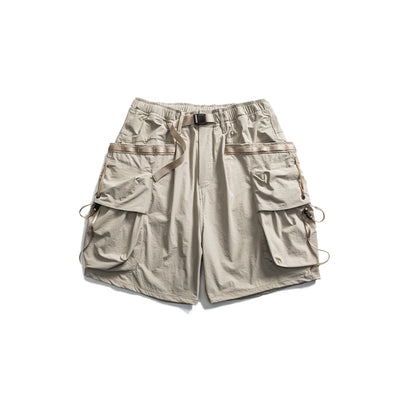Pantalones Cortos Sueltos Japoneses con Bolsillos Grandes para Hombre - Image 6