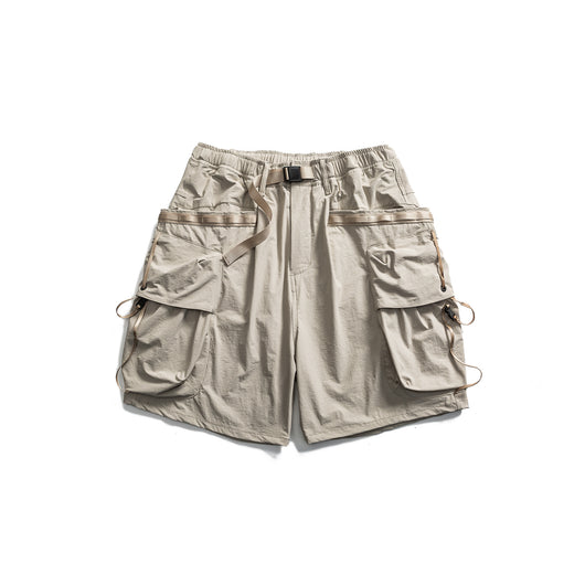 Pantalones Cortos Sueltos Japoneses con Bolsillos Grandes para Hombre - Image 6
