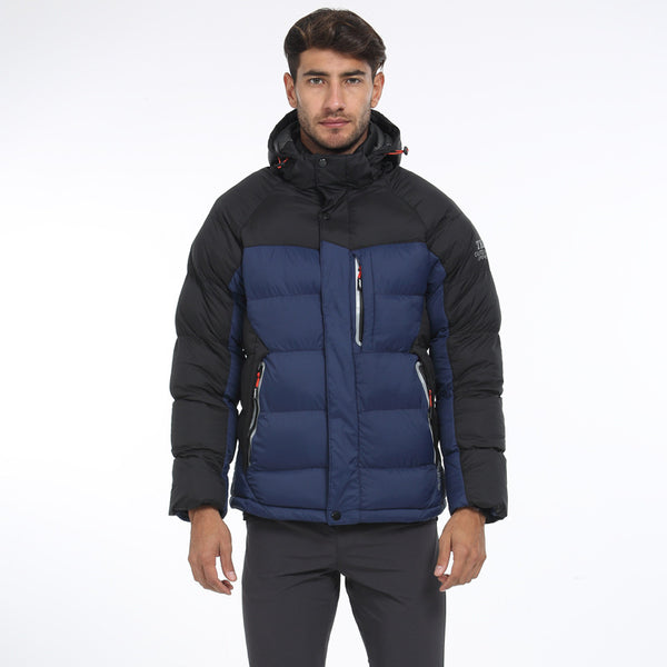 Chaqueta Deportiva Acolchada con Capucha para Hombre