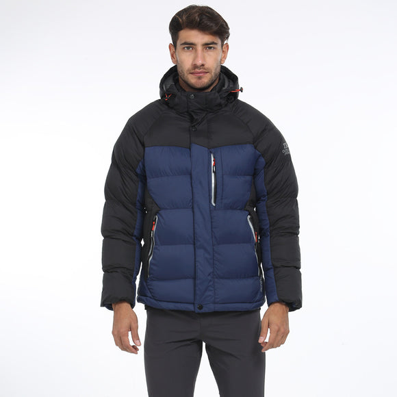 Chaqueta Deportiva Acolchada con Capucha para Hombre