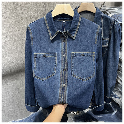 Blusa Retro Estratificada de Moda Casual - Image 11