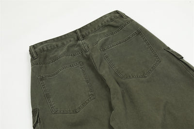 Pantalones Cargo con Bolsillos Tridimensionales y Múltiples Compartimentos - Image 5