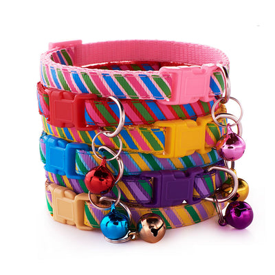 Campanas para Mascotas con Collar de Tela Estampada - Image 14