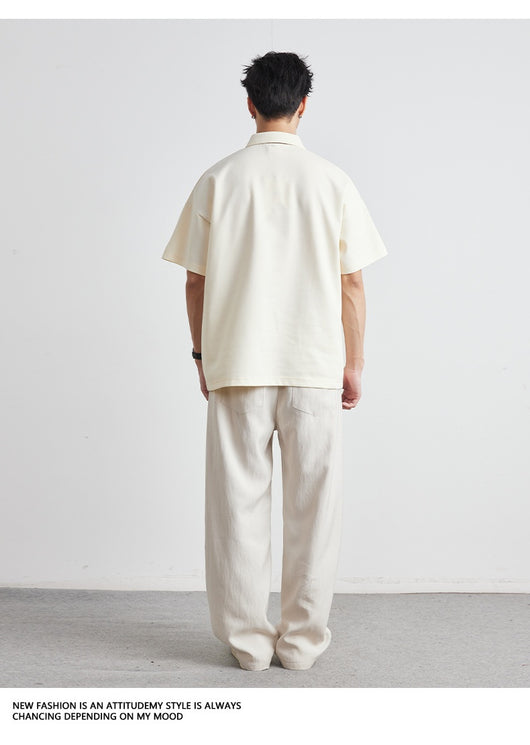 Polo Manga Corta Versátil para Hombre - Camiseta Clásica Multiuso - Image 16