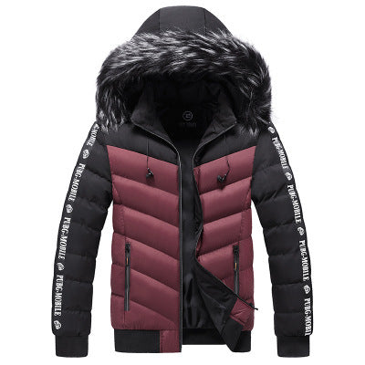 Chaqueta Acolchada con Capucha para Hombre - Algodón Grueso y Cálido - Image 20