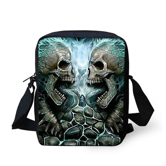 Bolsa Mensajera Infantil Estilo Calavera Urbano - Image 5