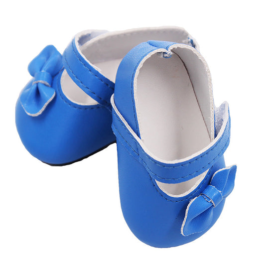 Zapatos de Muñeca American Girl 18 Pulgadas - Diseño Moño Color Sólido - Image 3
