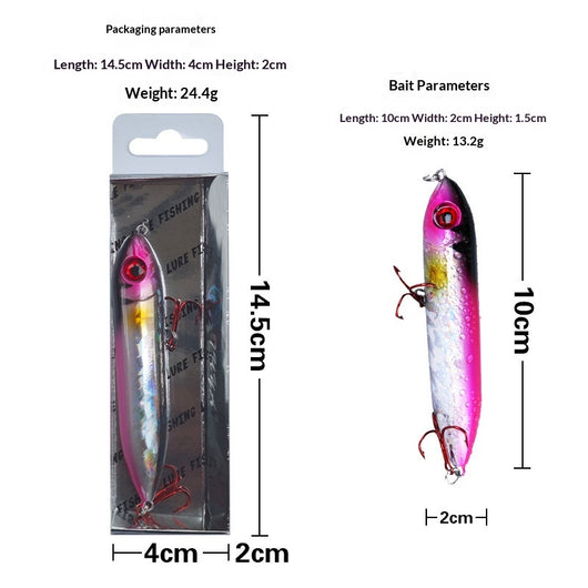 Señuelos Flotantes Realistas con Ojos de Pez para Pesca de Altura - Image 6