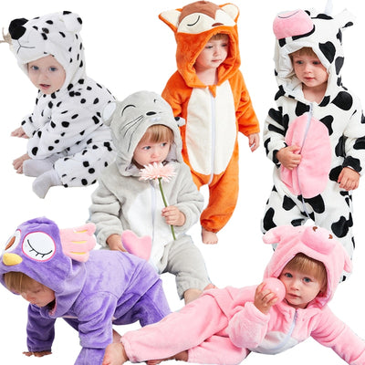 Pijama Enterizo Animales para Bebé