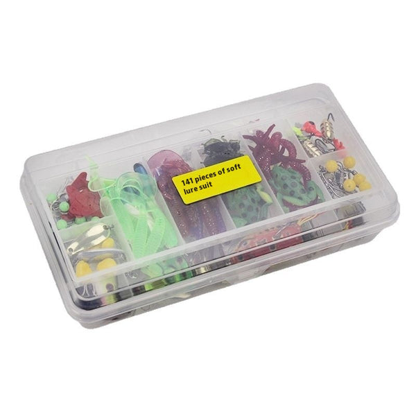 Set de 141 Señuelos de Pesca Multicapa con Nado Realista