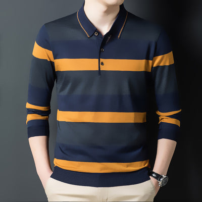 Camisa Casual de Rayas para Hombre - Cómoda y Moderna - Image 3