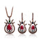 Juego de Aretes y Collar en Aleación Elegante
