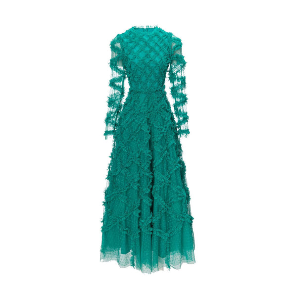 Vestido Formal para Mujer con Volantes Elegantes - Image 26