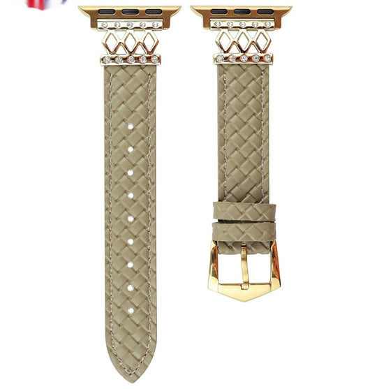 Reloj Mujer Correa Cuero Genuino Diseño Diamante Clásico - Image 8