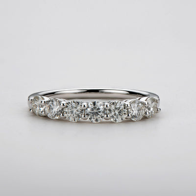 Anillo de Moissanita de 3mm Siete Estrellas - Diseño Minimalista y Elegante - Image 4