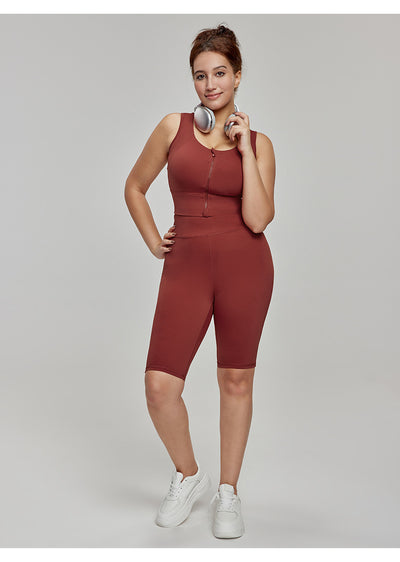 Shorts Deportivos Talla Grande Cintura Alta en Nylon - Image 37